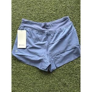 Fast and Free High-Rise Classic-Fit Split Short 3" - Brilliant Blue